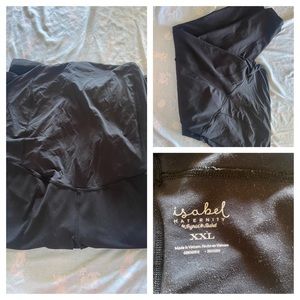 Maternity Crop Leggings by Isabel